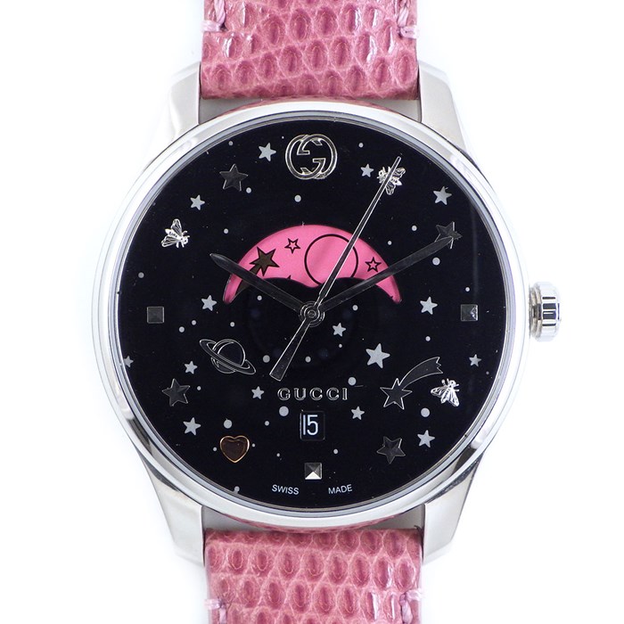楽天市場】グッチ GUCCI 腕時計 Gタイムレス ムーンフェイズ 126.4