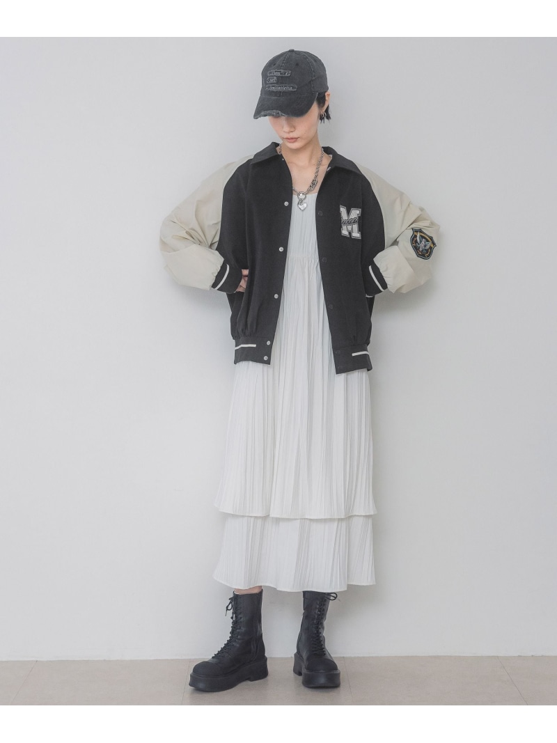 楽天市場】【SALE／50%OFF】ブロックカラースタジャン JEANASIS