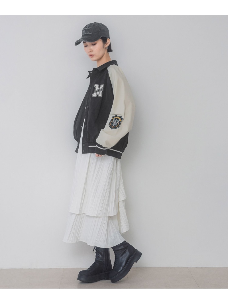 楽天市場】【SALE／50%OFF】ブロックカラースタジャン JEANASIS