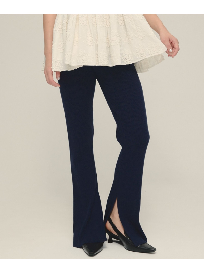 楽天市場】【SALE／40%OFF】12G Slit Pants eL ジーナシス パンツ