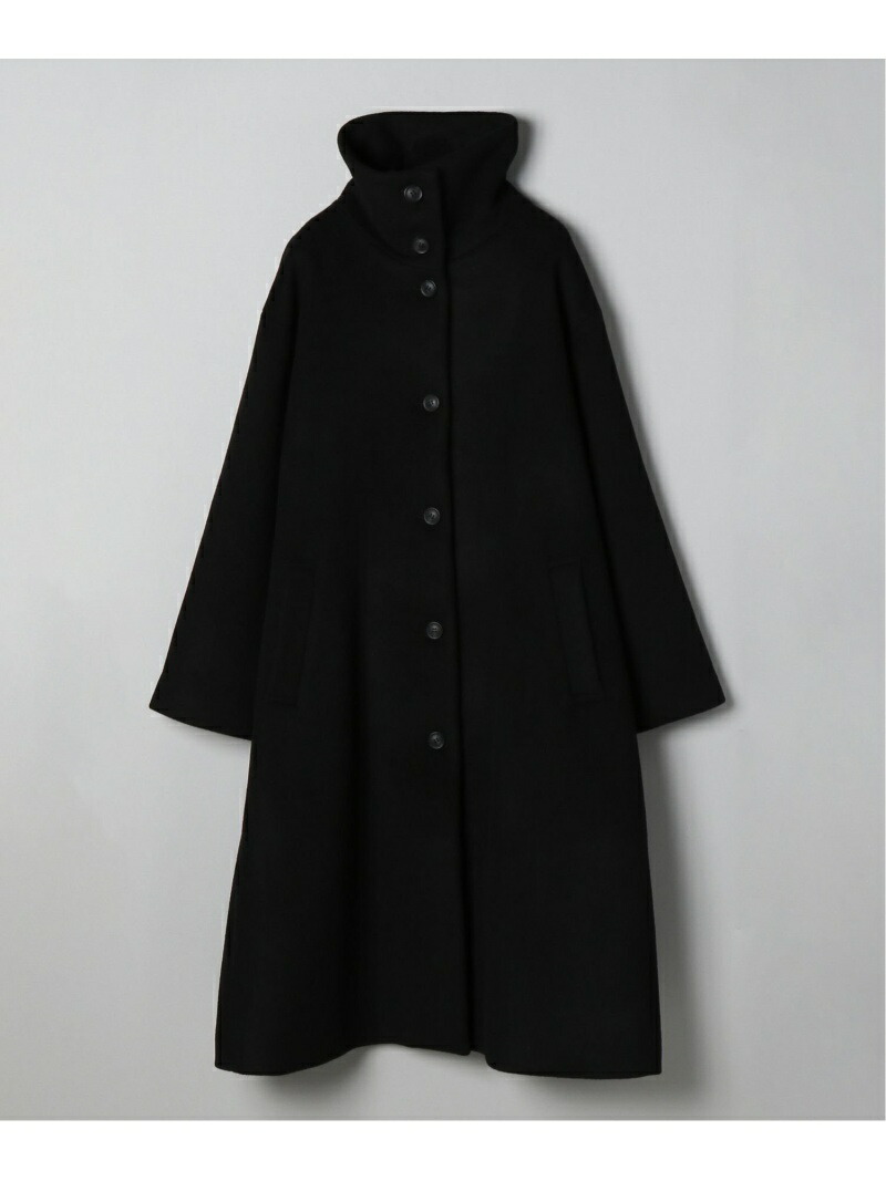 楽天市場】【SALE／20%OFF】ウールビーバースタンドカラーコート