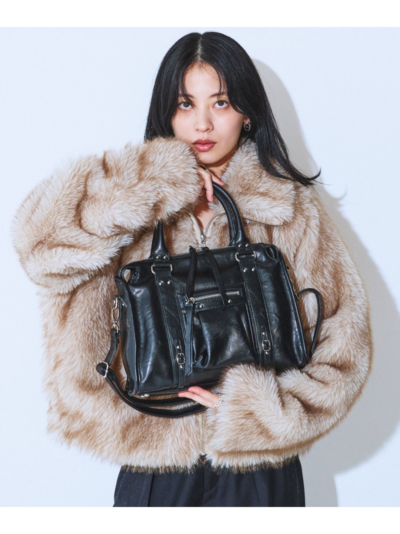 楽天市場】【SALE／20%OFF】アンティークフェイクレザーボストン