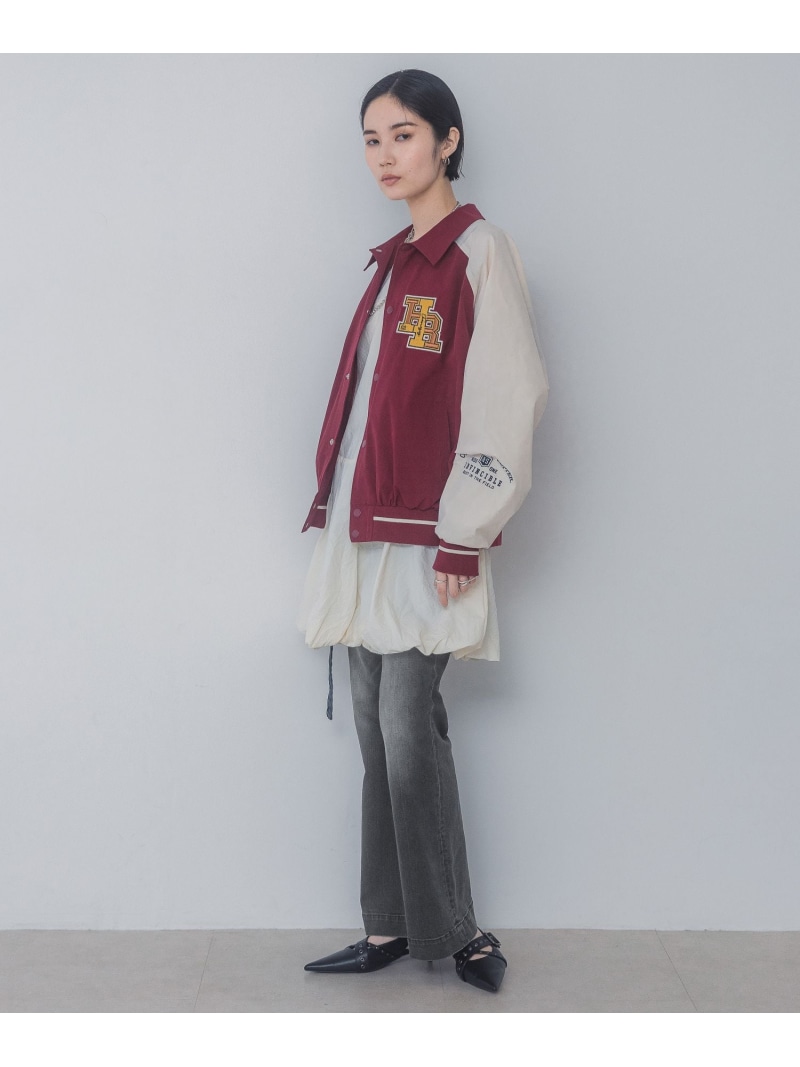 楽天市場】【SALE／50%OFF】ブロックカラースタジャン JEANASIS