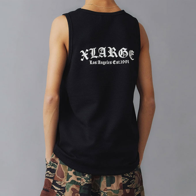 楽天市場】【 XLARGE エクストララージ 】 OLD ENGLISH WAFFLE TANK