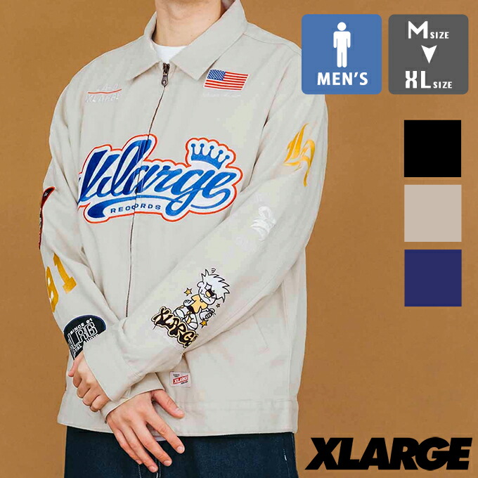 楽天市場】【 XLARGE エクストララージ 】 RECORDS WORK JACKET XLARGE