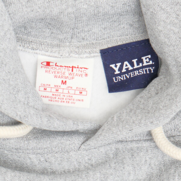 楽天市場】チャンピオン Champion パーカー 米国製 YALE UNIVERSITY
