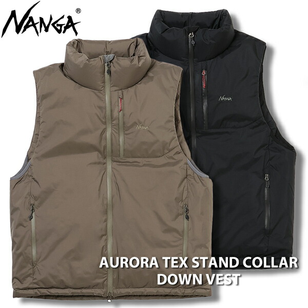 楽天市場】ナンガ オーロラ テックス スタンド カラー ダウンベスト