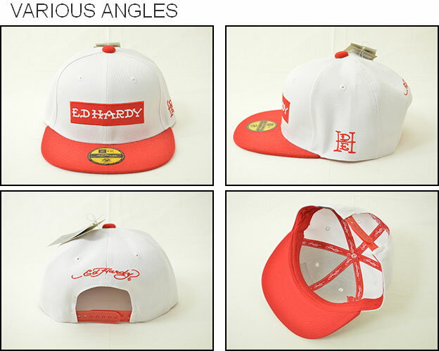 楽天市場】Ed Hardy（エドハーディー） ロゴ ベースボールキャップ