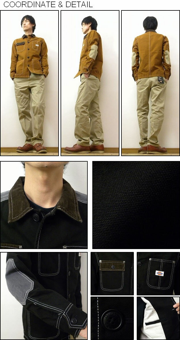 楽天市場】Dickies（ディッキーズ） TCツイル使いデザイン ヘビー