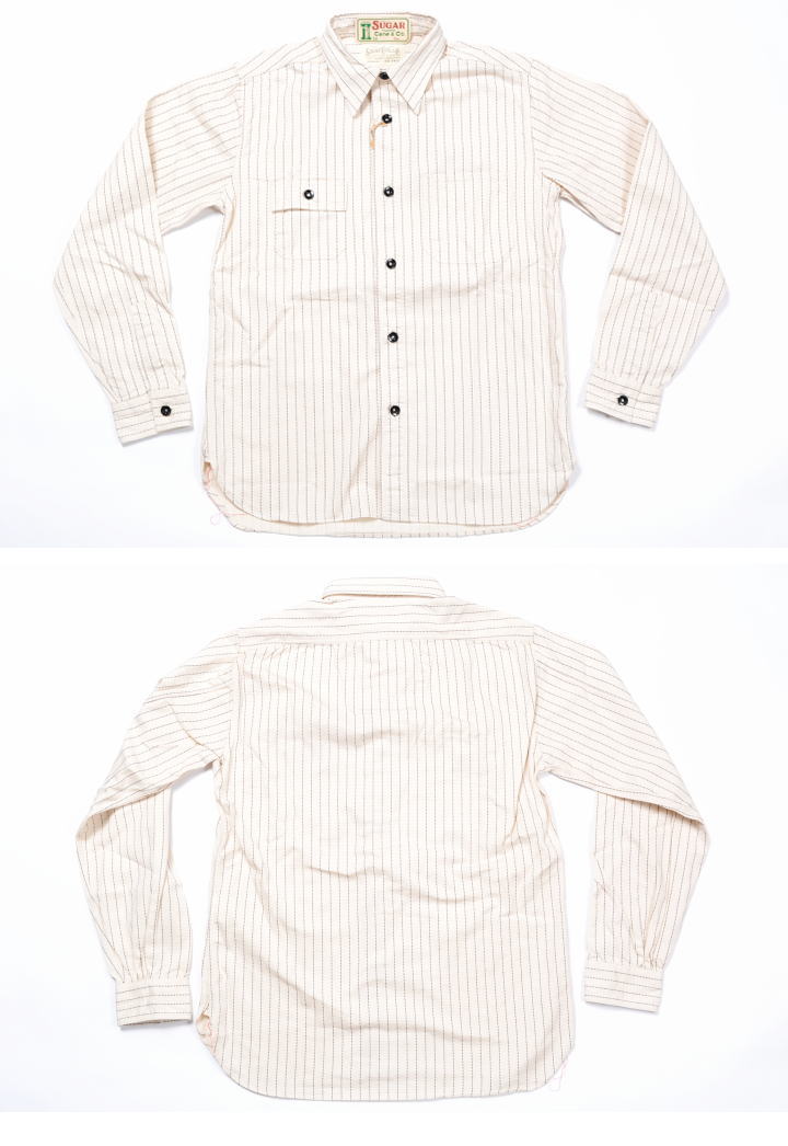 楽天市場】シュガーケーン SUGAR CANE ウォバッシュ シャツ FICTION