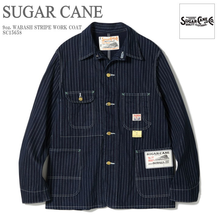 SUGAR CANE シュガーケーン ドット柄カバーオールジャケット 38(M