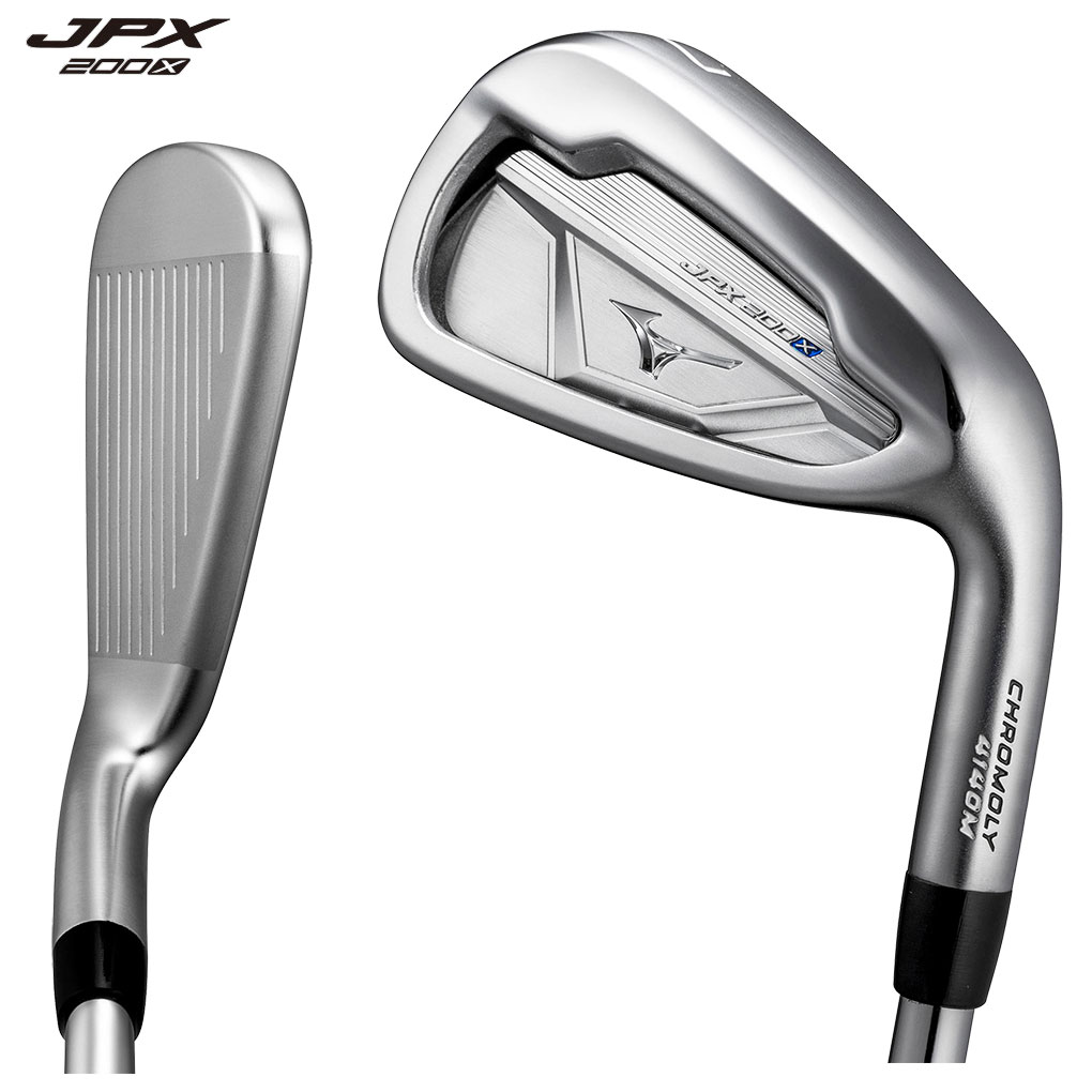 楽天市場】ミズノ JPX 200X アイアン 4本組(#7-#9,PW) メンズ 右用
