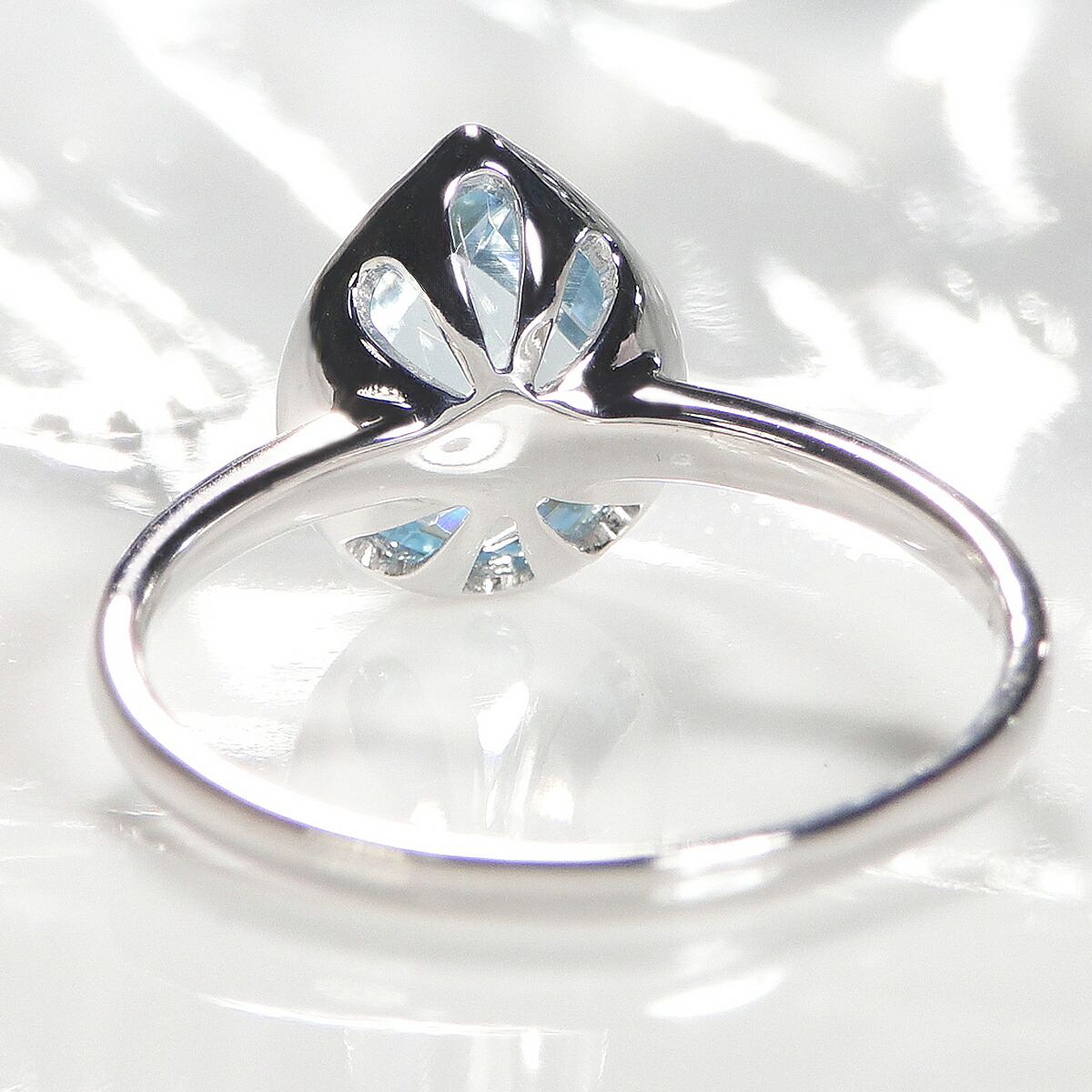 楽天市場】☆K18WG ブルートパーズ リング☆/【送料無料】【代引手数料