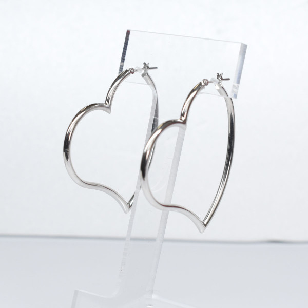 楽天市場】(2個ペア) K14 14金 ホワイトゴールドピアス レディース WG