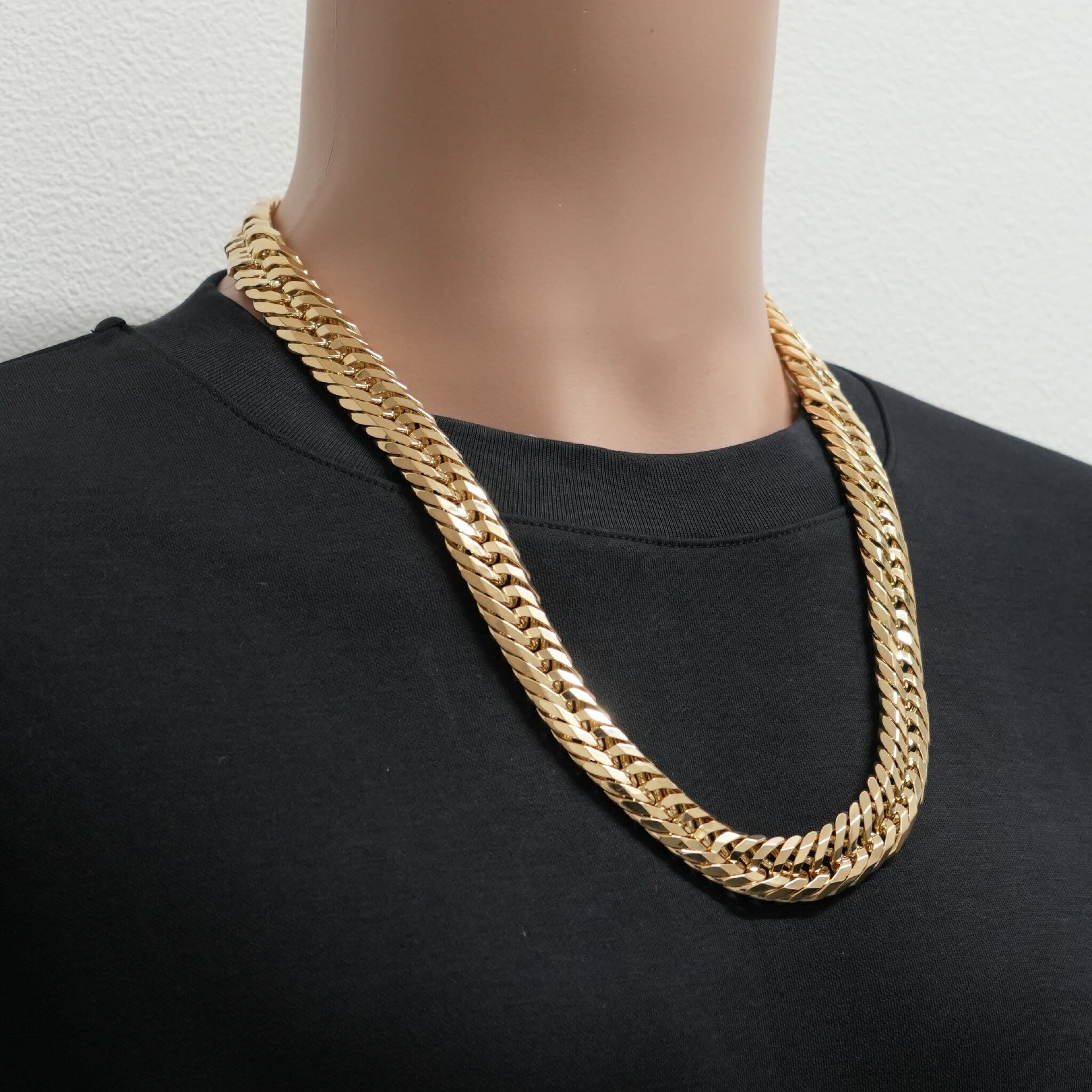 楽天市場】喜平 ネックレス K18 トリプル 12面 300g 60cm 造幣局検定