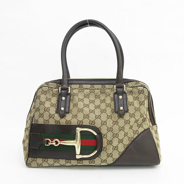 GUCCI グッチ ハンドバック 001 4283 GG柄 GGキャンバス 肩掛 GUCCI