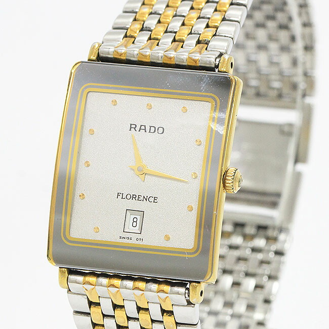 楽天市場】RADO(ラドー) フロ−レンス コンビ 160.3605.2N シルバー