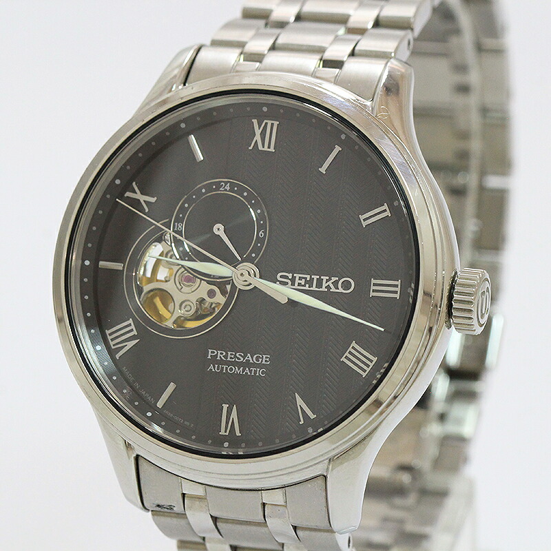 楽天市場】SEIKO(セイコー) プレサージュ 裏スケルトン 4R39-00W0