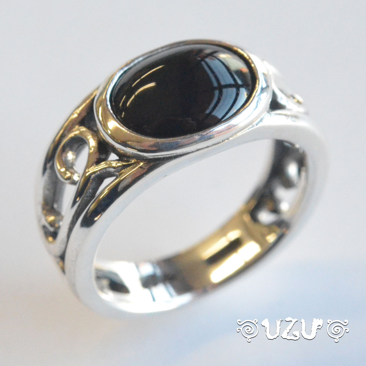 UZU 天然石リング シルバー #9 #11 yu-277.jpg