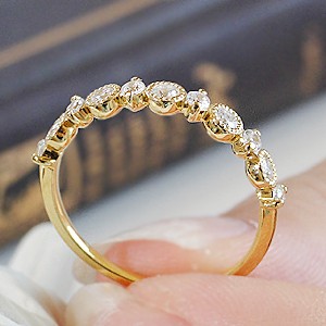 楽天市場】【0.3ctUP】K18 K10 ダイヤモンド リング 指輪 ダイヤ