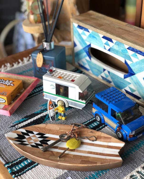 楽天市場】トレー 小物入れ 小物置き 鍵置き サーフボード オルテガ