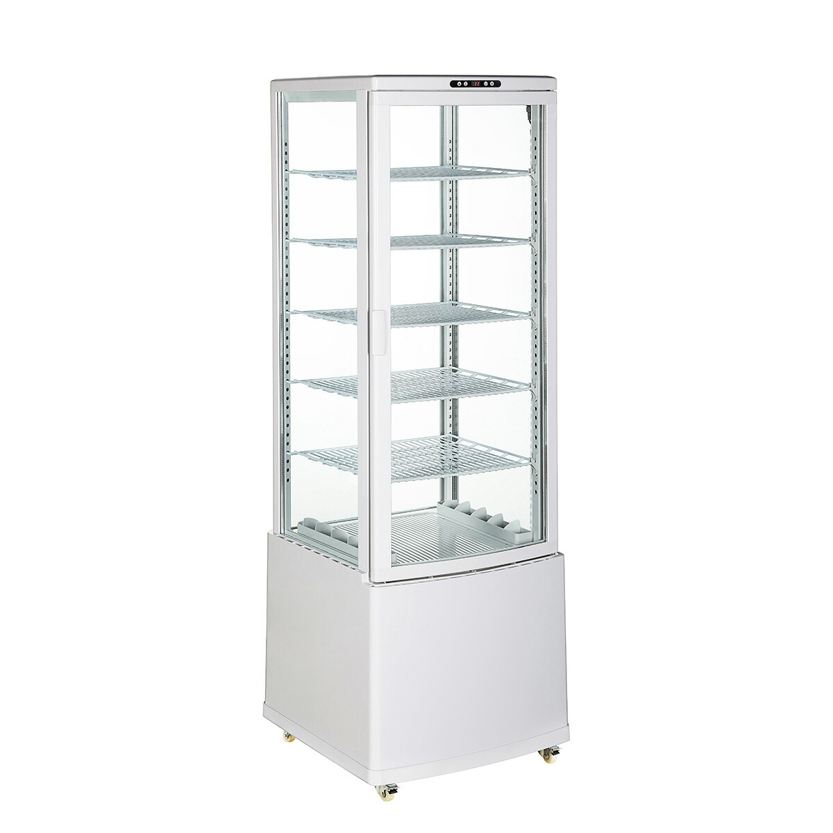 楽天市場】【春分セール！】 215L 白 大型 4面ガラス 冷蔵ショー