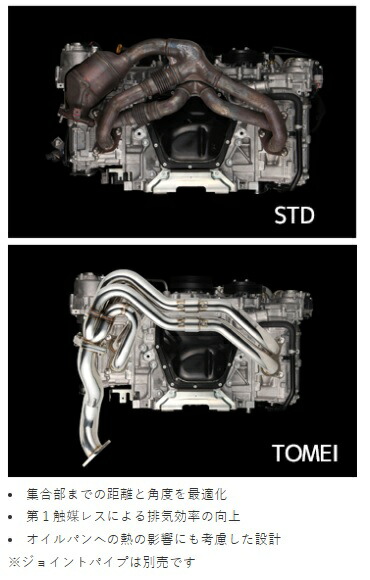 楽天市場】TOMEI POWERED 東名パワード EXPREME 4-1不等長エキゾースト