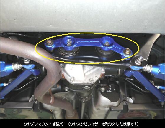 楽天市場】CUSCO 【クスコ】 リヤデフマウント補強バー 86 ZN6 / BRZ