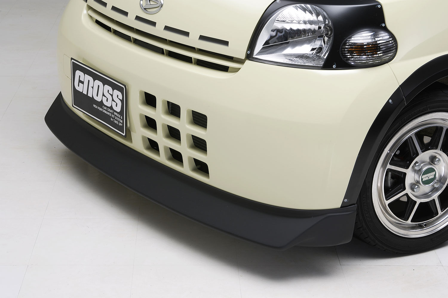 楽天市場】[テイクオフ]CROSS エッセ フロントリップスポイラー L235S