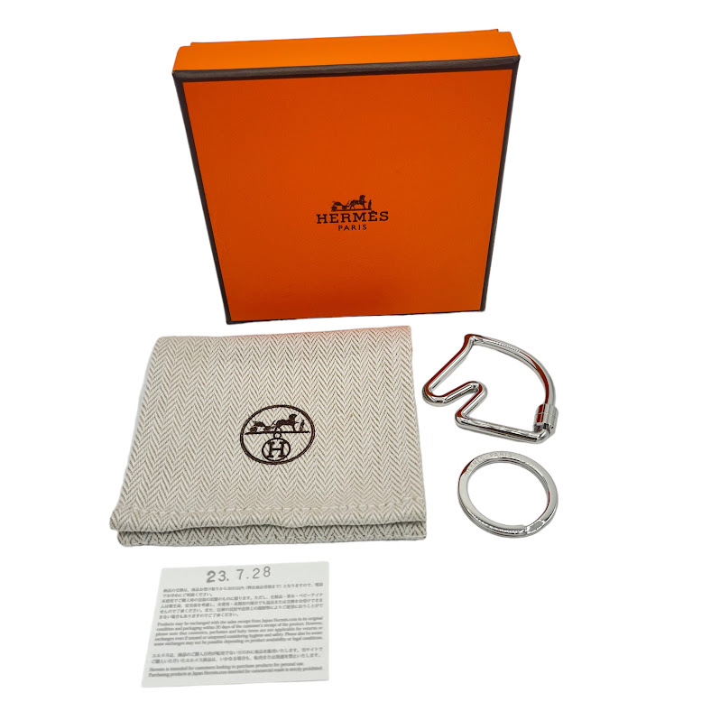 楽天市場】エルメス(HERMES) キーリング シュヴァル キーリング