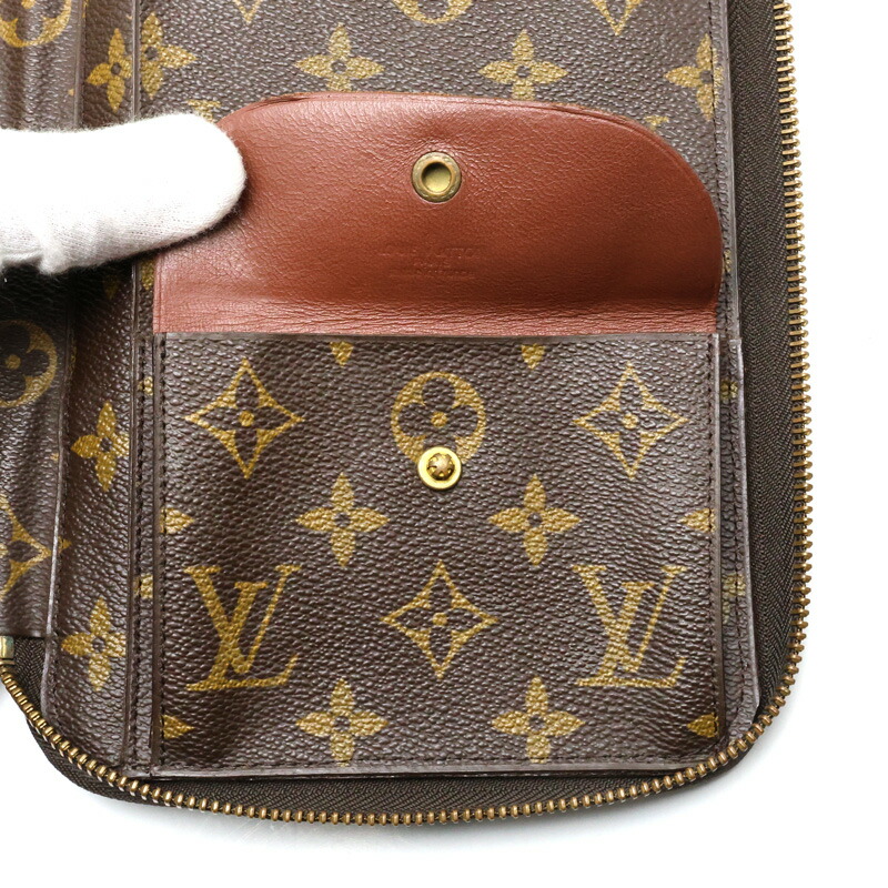 ルイヴィトン ポッシュ エスカパド モノグラム トラベルケース 長財布