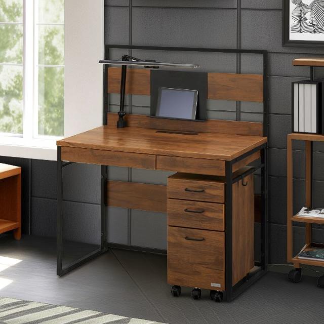 楽天市場】学習机 VINTE3 [ 机 ワゴン LEDライト ] デスクマット