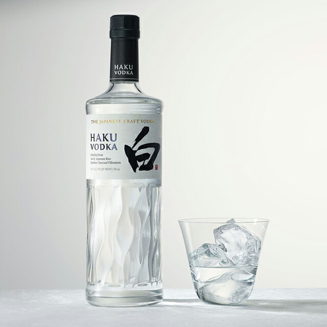 楽天市場】サントリー ジャパニーズ クラフト ウオツカ HAKU 40度