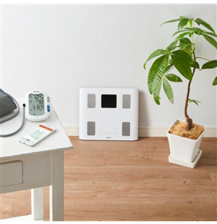 楽天市場】タニタ 体組成計 BC-332L-WH ホワイト 体重計 体脂肪計