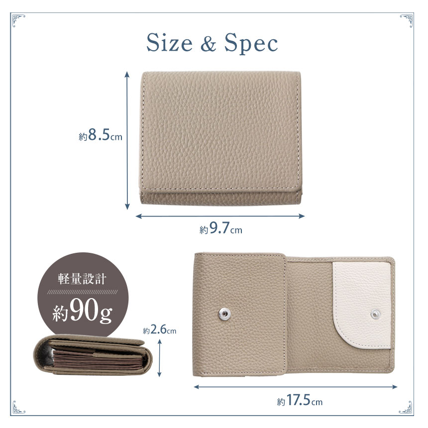 楽天市場】【送料無料】財布 レディース 二つ折 二つ折り財布 本革