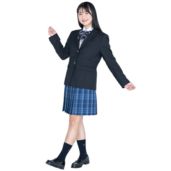 楽天市場】女子用制服ブレザー・黒紺 ウォッシャブル【日本製】S・M・L