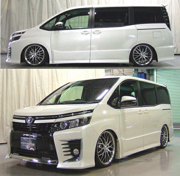 楽天市場】RS-R Black-i車高調 ヴォクシー ZRR80W / FF H26/1〜H29/6