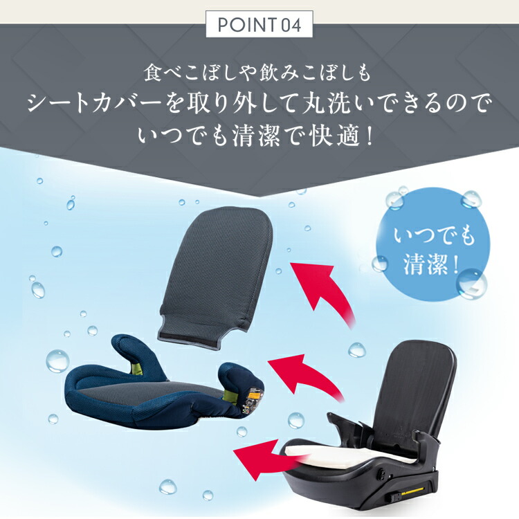 楽天市場】【R129対応】ジュニアシート ISOFIX 対応 固定式 固定