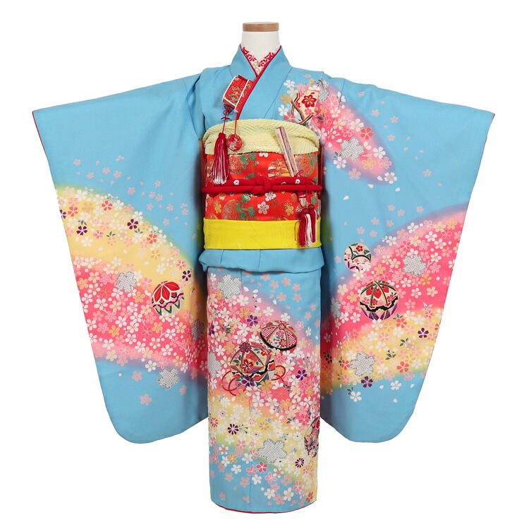 楽天市場】【レンタル】七五三 着物 7歳 レンタル フルセット 女の子