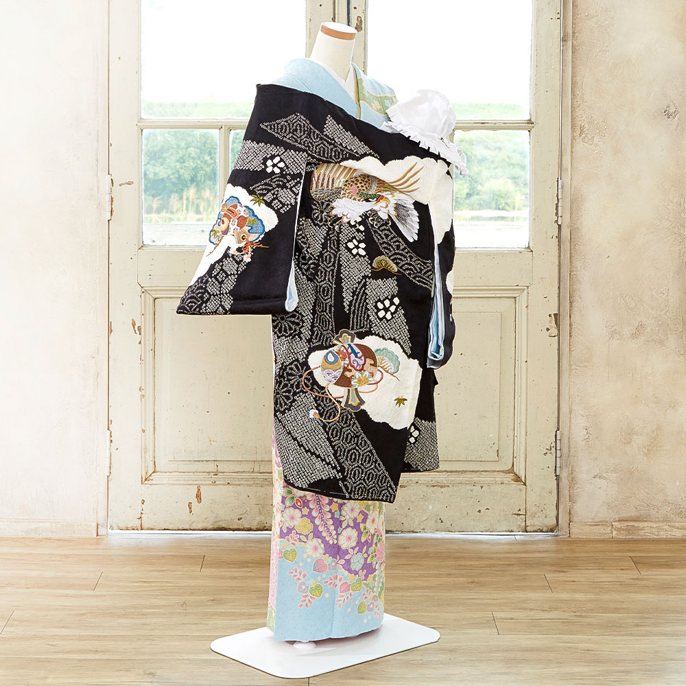 楽天市場】産着 お宮参り 男の子 正絹 初着 御宮参り 祝い着 着物