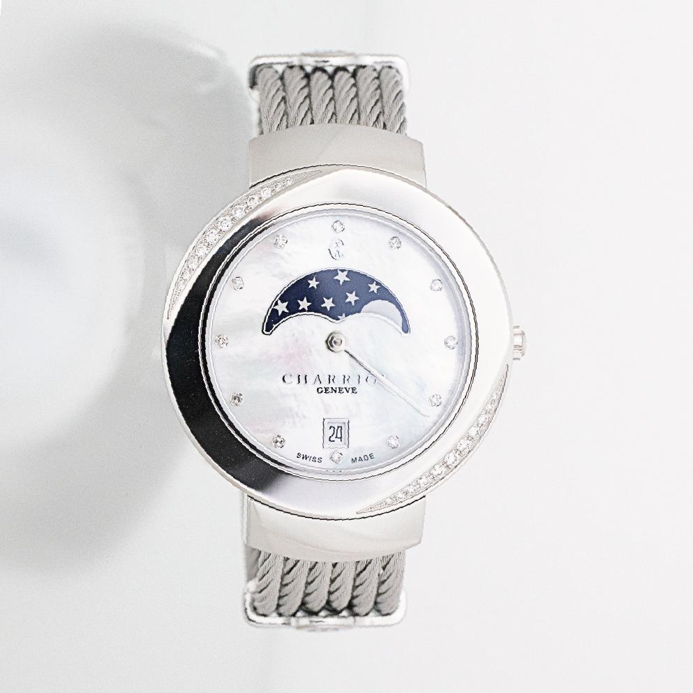 楽天市場】CHARRIOL シャリオール レディースウォッチ スイス製 月