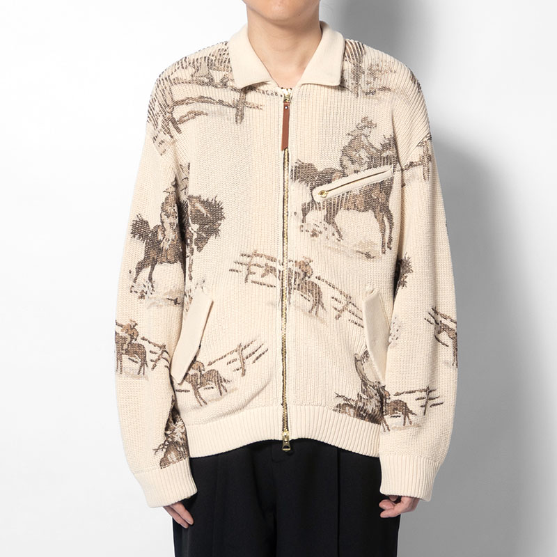 楽天市場】KOOI コーイ ニットジャケット トップス メンズ/レディース