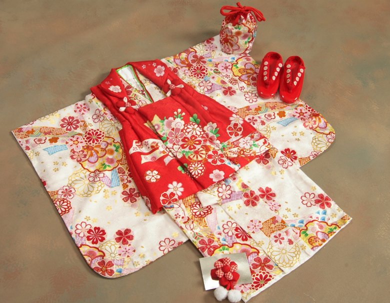 楽天市場】七五三 着物 3歳 絹100％ 正絹 京都花ひめブランド 女の子