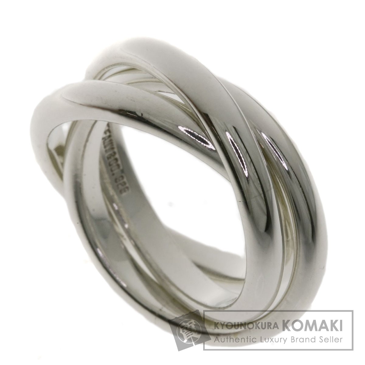 楽天市場】ティファニー 3連 リング・指輪 シルバー レディース 【中古