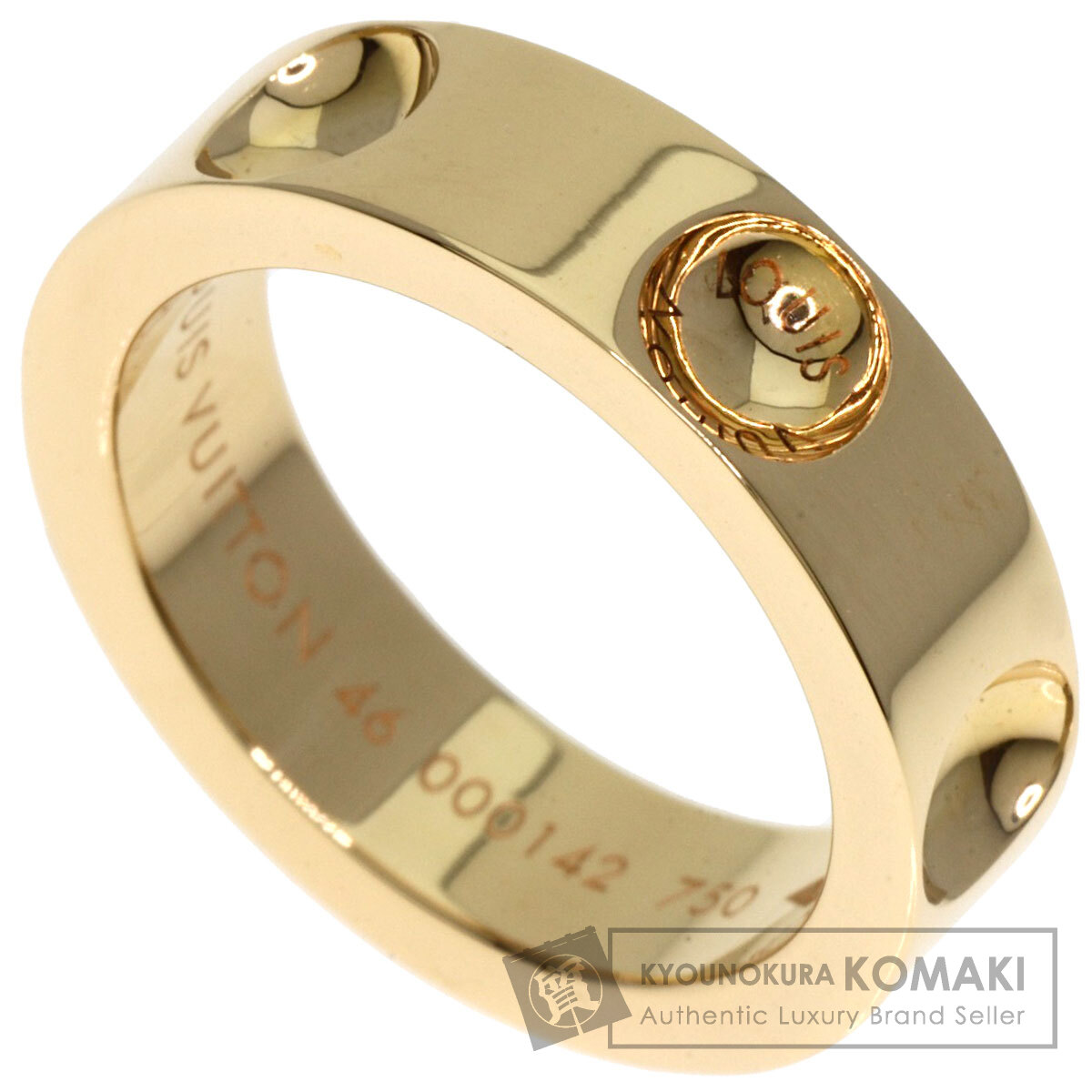 楽天市場】ルイヴィトン プティットバーグ アンプラント #46 リング