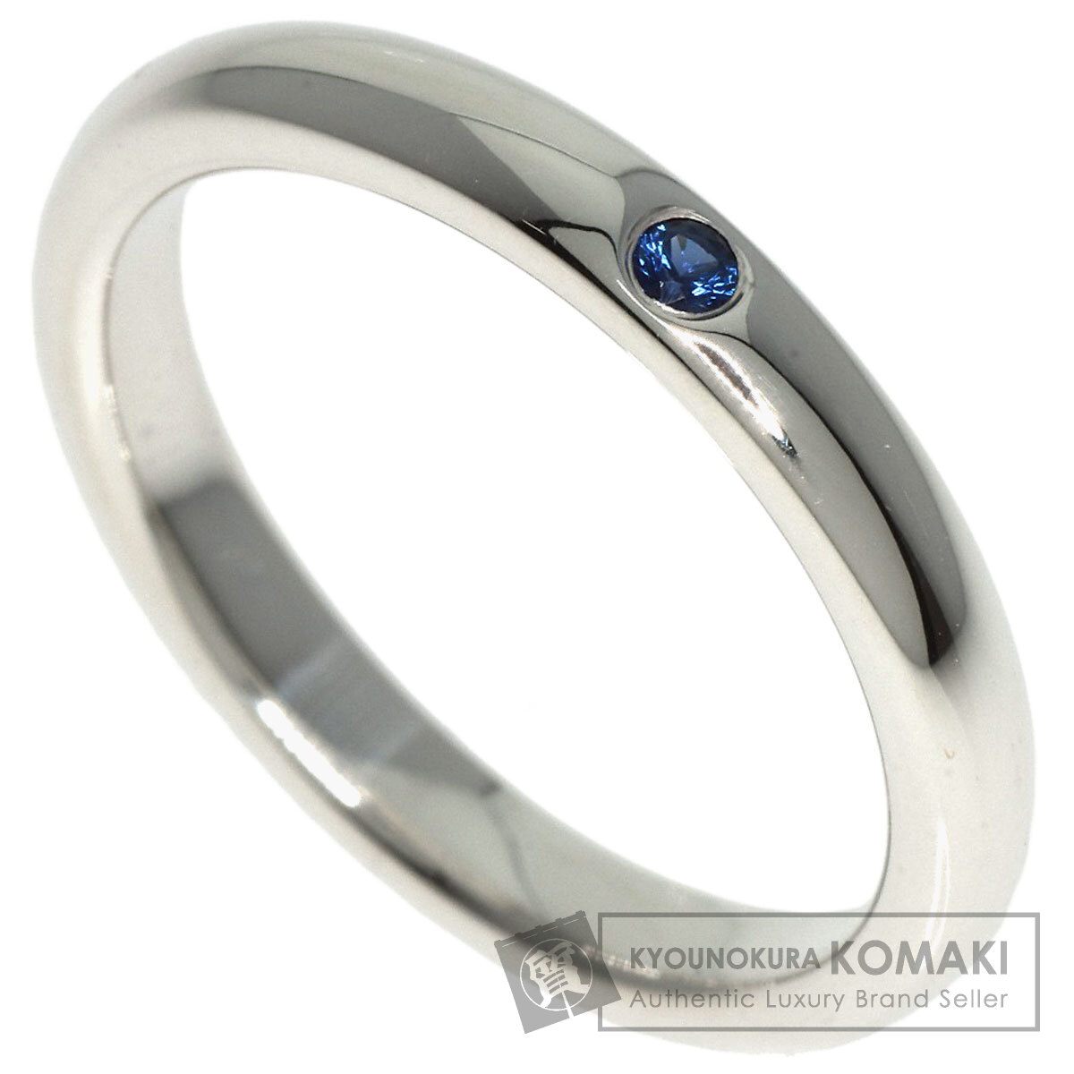 楽天市場】ティファニー スタッキングバンド サファイア リング・指輪