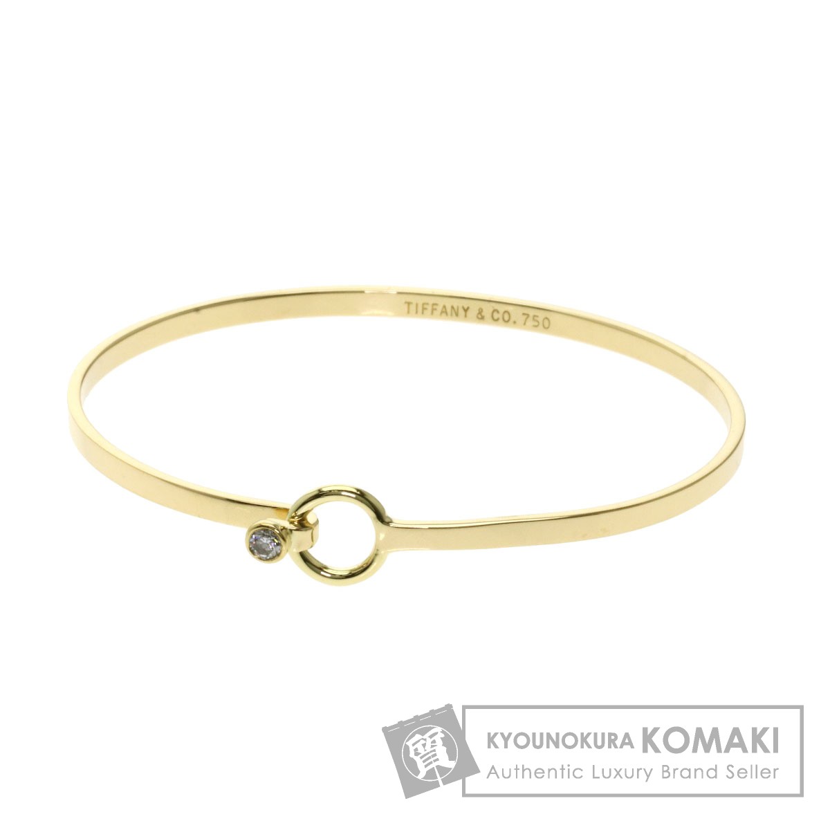 楽天市場】ティファニー フック&アイ バングル ダイヤモンド