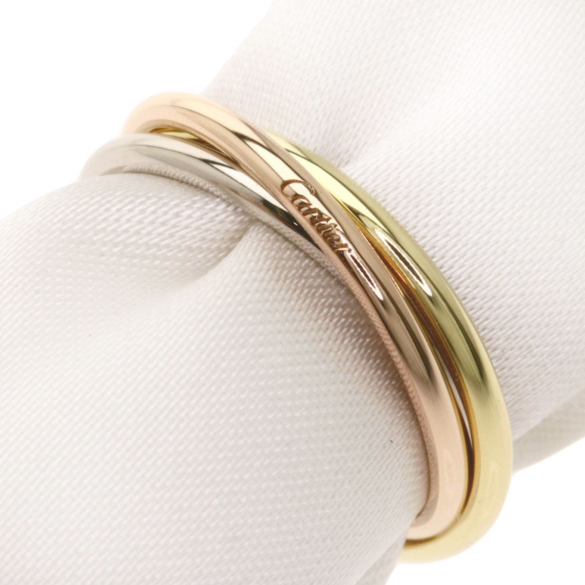 楽天市場】カルティエ トリニティリング XS #48 リング・指輪 K18