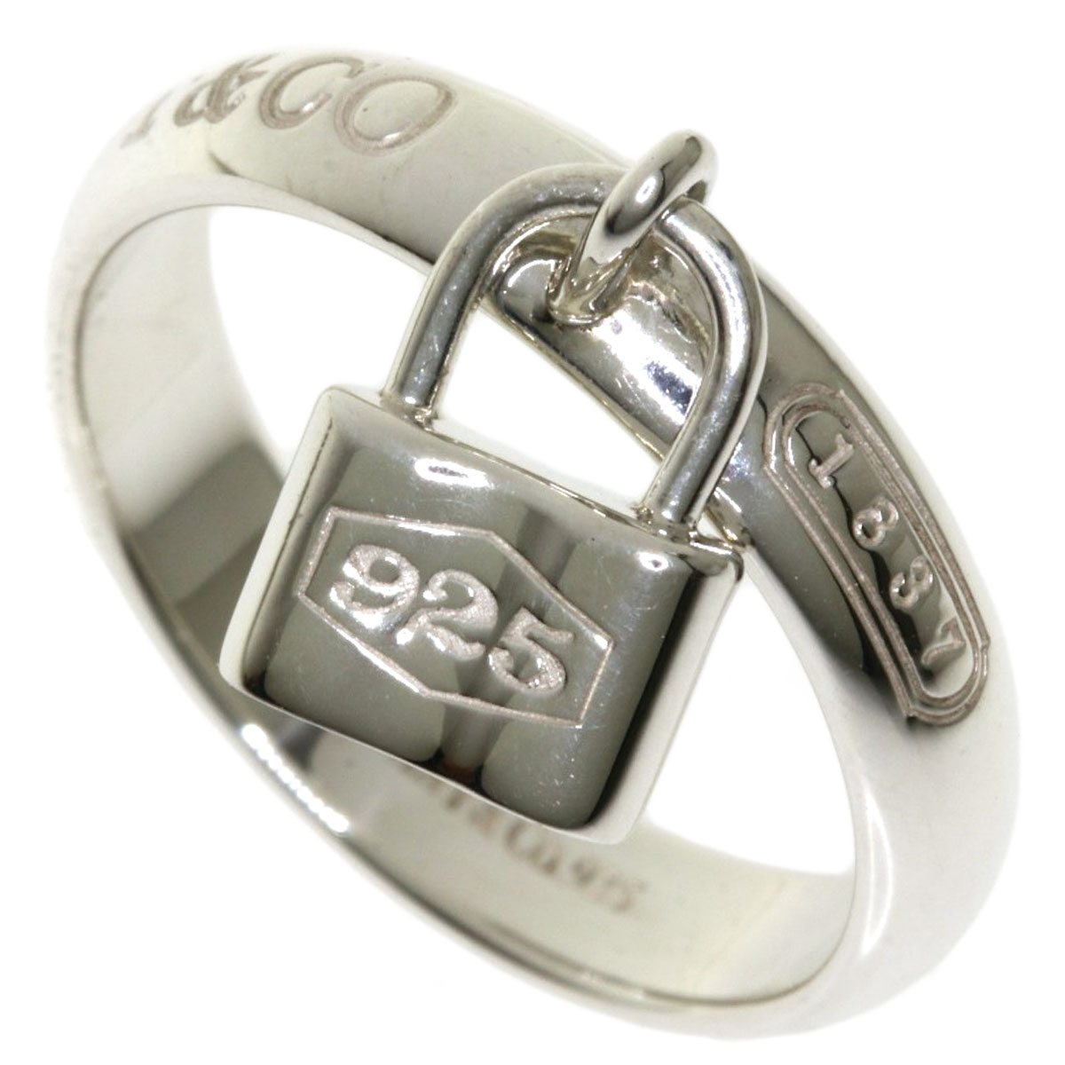 楽天市場】ティファニー カデナ ロック リング・指輪 シルバー