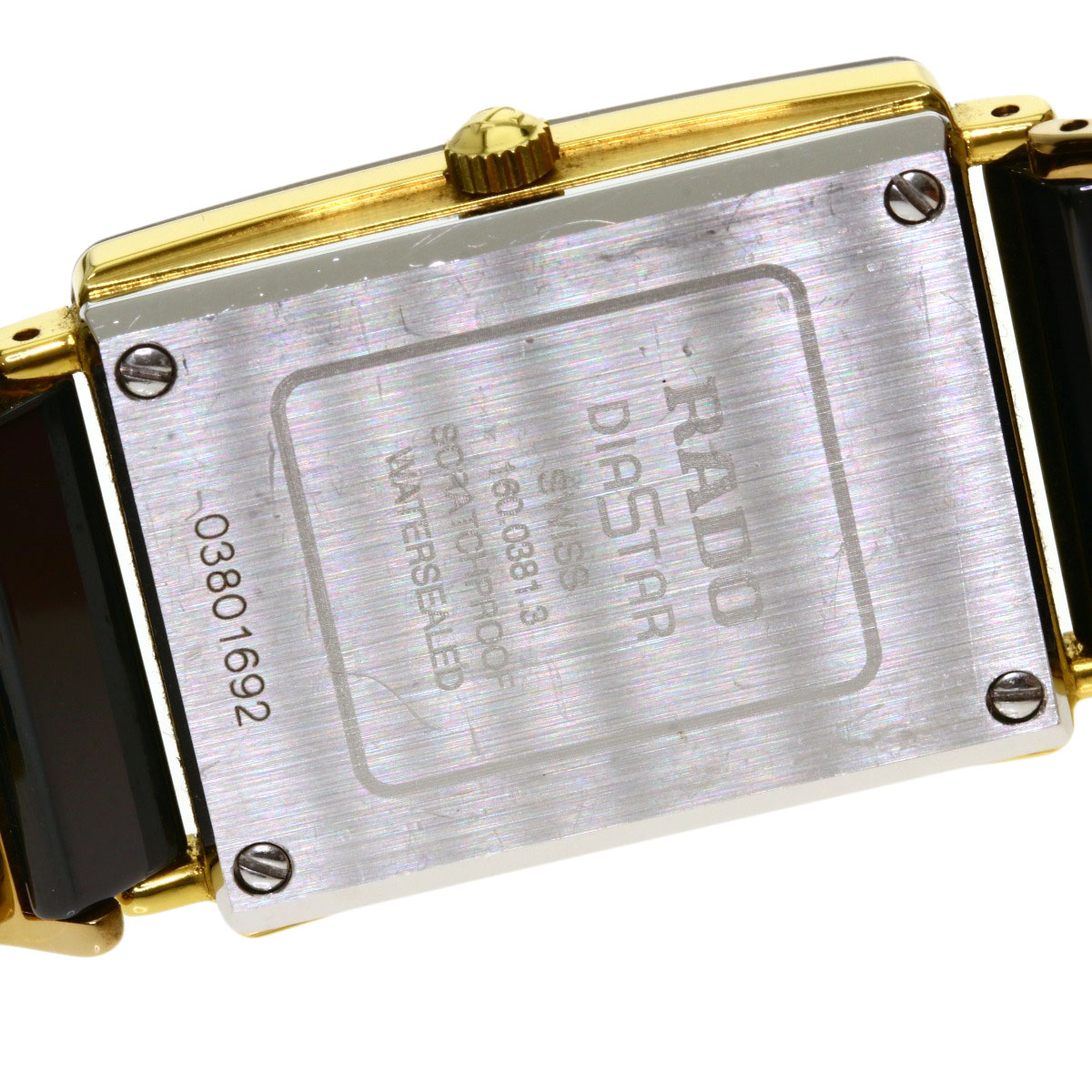 楽天市場】ラドー ダイヤスター 4P ダイヤモンド 腕時計 GP/セラミック